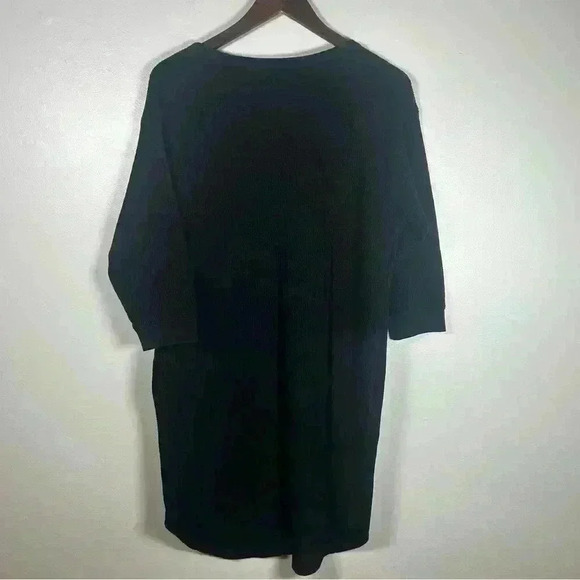 Uniqlo Black Waffle‎ Dress - Picture 5 of 5